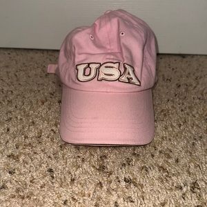 PINK USA BASEBALL CAP